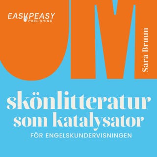 Om skönlitteratur som katalysator för engelskundervisningen – omslag till ljudboken av Sara Bruun