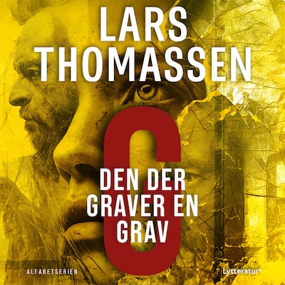 G - Den der graver en grav – omslag til lydbogen af Lars Thomassen