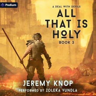 A Deal with Devils: An Apocalyptic Epic Fantasy: All That Is Holy, Book 3 – omslag till ljudboken av Jeremy Knop