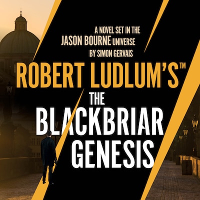 Robert Ludlum's™ The Blackbriar Genesis – omslag til lydbogen af Simon Gervais