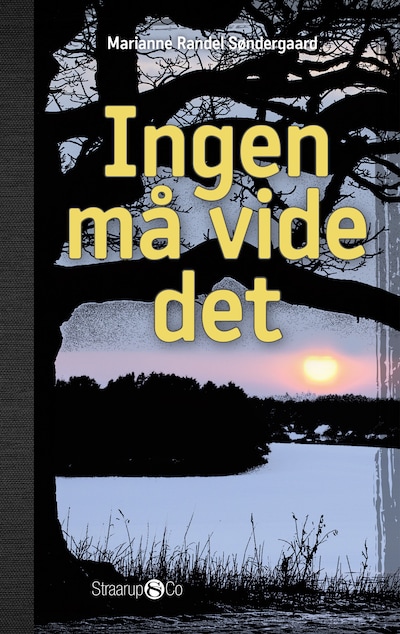 Ingen må vide det – omslag til lydbogen af Marianne Randel Søndergaard