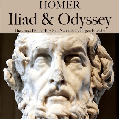 Iliad & Odyssey: The Great Homer Box Set – omslag til lydbogen af Homer, W.H.D. Rouse