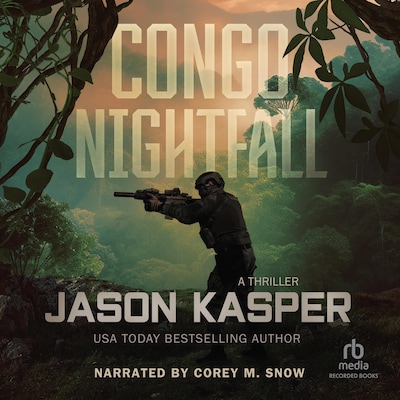 Congo Nightfall – omslag til lydbogen af Jason Kasper
