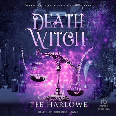 Death Witch – omslag til lydbogen af Tee Harlowe