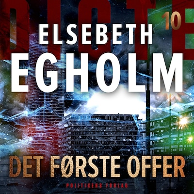 Det første offer – omslag til lydbogen af Elsebeth Egholm