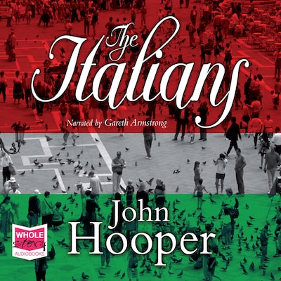 The Italians – omslag til lydbogen af John Hooper