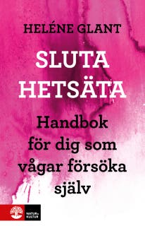 Sluta hetsäta! – omslag till ljudboken av Heléne Glant