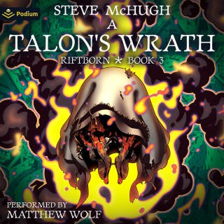 A Talon's Wrath: An Urban Fantasy Thriller: Riftborn, Book 3 – omslag till ljudboken av Steve McHugh