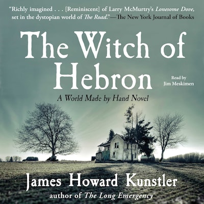 The Witch of Hebron – omslag til lydbogen af James Howard Kunstler