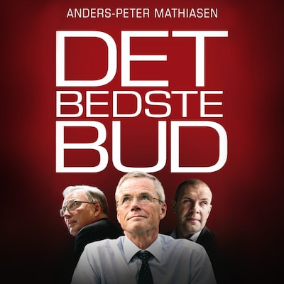 Det bedste bud – omslag til lydbogen af Anders-Peter Mathiasen