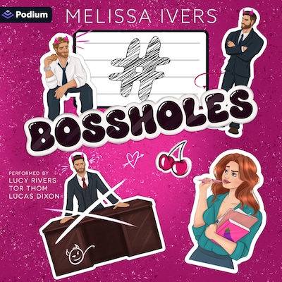#Bossholes – omslag til lydbogen af Melissa Ivers