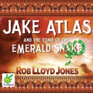 Jake Atlas and the Tomb of the Emerald Snake – okładka audiobooka, autor Rob Lloyd Jones