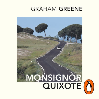 Monsignor Quixote – omslag til lydbogen af Graham Greene