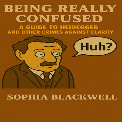Being Really Confused – omslag til lydbogen af Sophia Blackwell