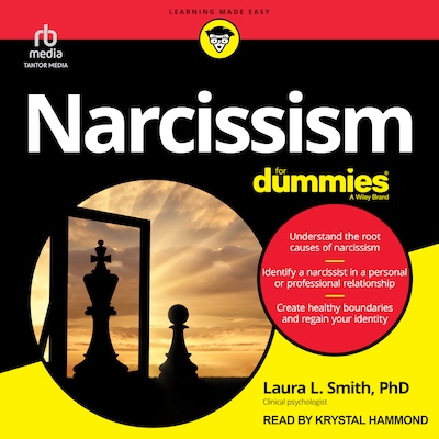 Narcissism For Dummies – omslag til lydbogen af Laura L. Smith, PhD
