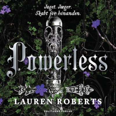 Powerless - Jaget. Jæger. – omslag til lydbogen af Lauren Roberts