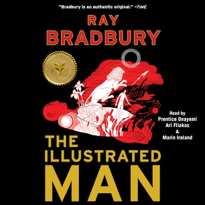 The Illustrated Man – omslag til lydbogen af Ray Bradbury