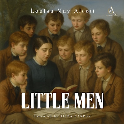 Little Men - Audiobook – omslag til lydbogen af Louisa May Alcott, Classic Audiobooks