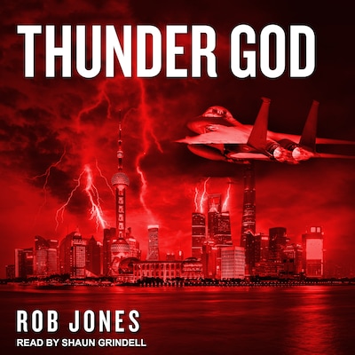 Thunder God – omslag til lydbogen af Rob Jones