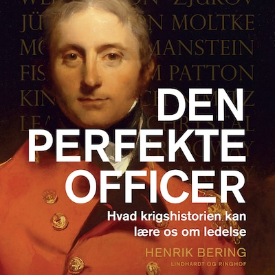 Den perfekte officer – omslag til lydbogen af Henrik Bering
