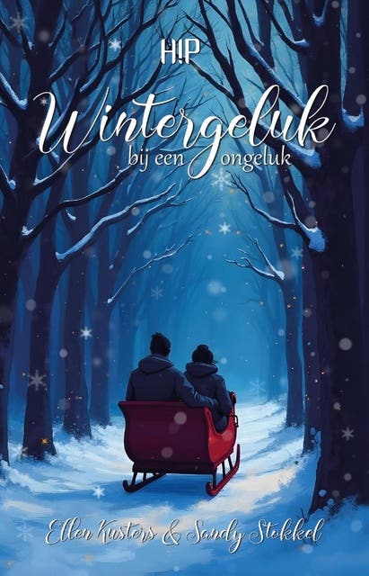 Wintergeluk bij een ongeluk – omslag van het luisterboek van Ellen Kusters,Sandy Stokkel