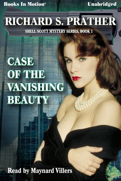 Case of the Vanishing Beauty – omslag til lydbogen af Richard Prather
