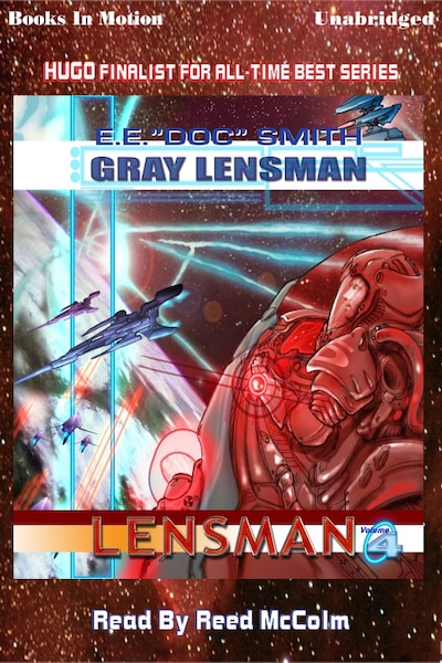 Gray Lensman – omslag til lydbogen af Edward E Smith