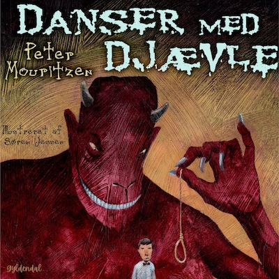 Danser med djævle – omslag til lydbogen af Peter Mouritzen