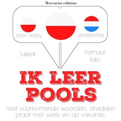 Ik leer Pools – omslag van het luisterboek van JM Gardner