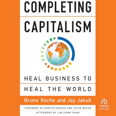 Completing Capitalism – omslag til lydbogen af Bruno Roche, Jay Jakub