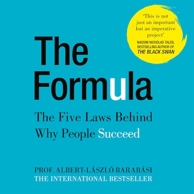 The Formula – omslag til lydbogen af Albert-László Barabási