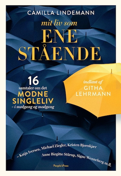 Mit liv som enestående – omslag til lydbogen af Camilla Lindemann