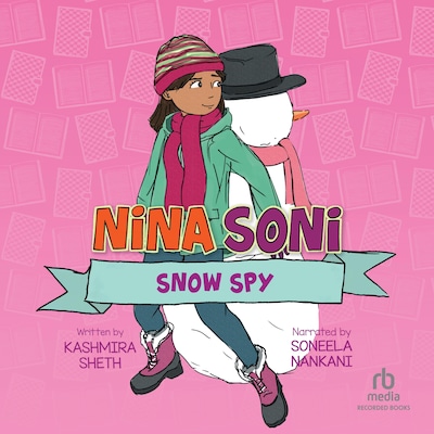 Nina Soni, Snow Spy – omslag til lydbogen af Kashmira Sheth