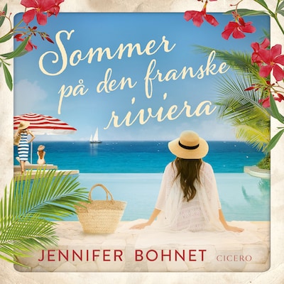 Sommer på den franske riviera – omslag til lydbogen af Jennifer Bohnet