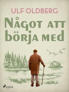 Något att börja med – omslag till ljudboken av Ulf Oldberg