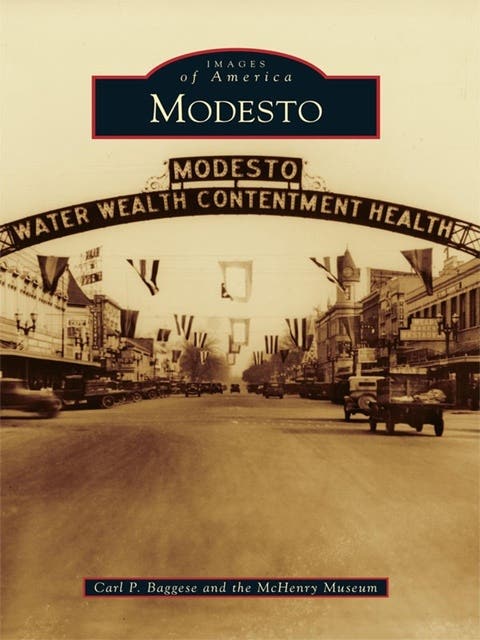 Modesto – omslag til lydbogen af Carl P Baggese, Mchenry Museum