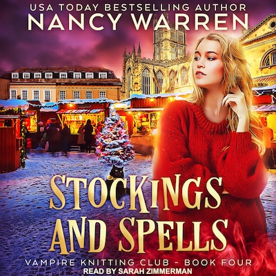 Stockings and Spells – omslag til lydbogen af Nancy Warren