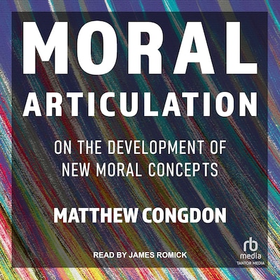 Moral Articulation – omslag til lydbogen af Matthew Congdon