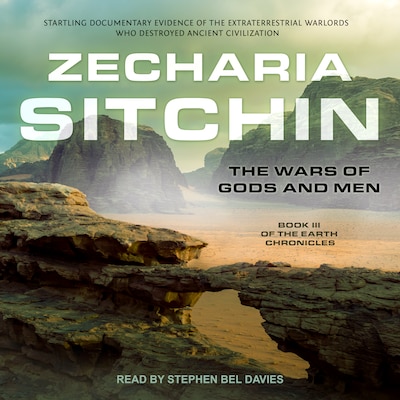 The Wars of Gods and Men – omslag til lydbogen af Zecharia Sitchin
