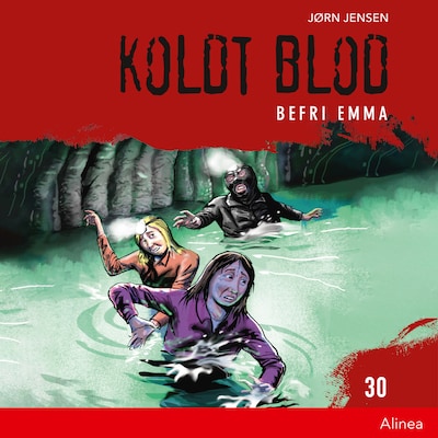 Koldt blod 30 – Befri Emma – omslag til lydbogen af Jørn Jensen