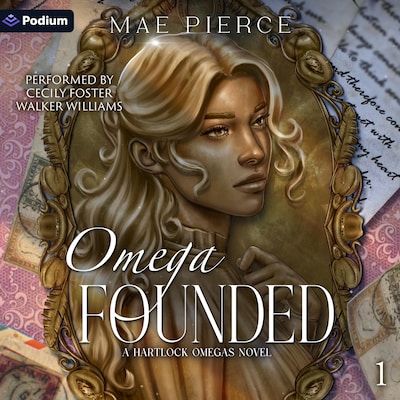 Omega Founded – omslag til lydbogen af Mae Pierce