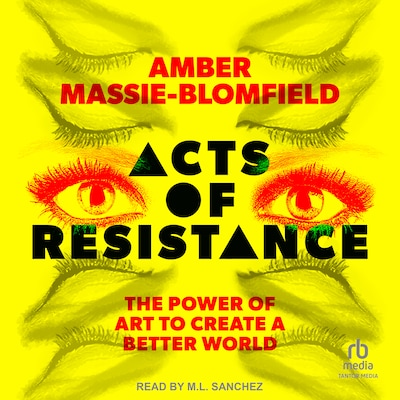 Acts of Resistance – omslag til lydbogen af Amber Massie-Blomfield