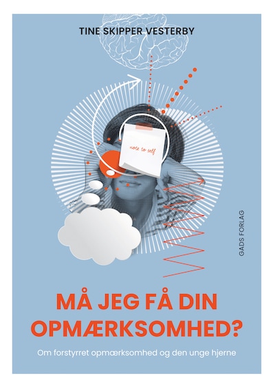 Må jeg få din opmærksomhed? – omslag til lydbogen af Tine Skipper Vesterby