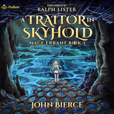 A Traitor in Skyhold – omslag til lydbogen af John Bierce
