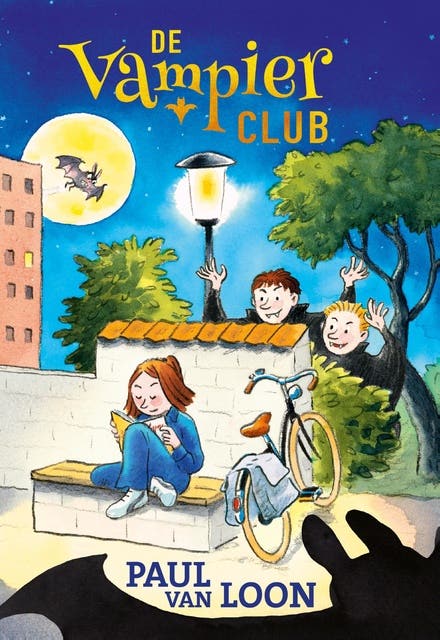 De vampierclub – omslag van het luisterboek van Hugo van Look,Paul van Loon