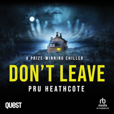 Don't Leave – omslag til lydbogen af Pru Heathcote