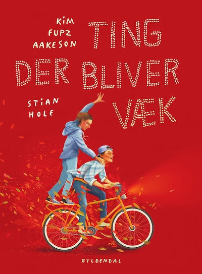 Ting der bliver væk – omslag til lydbogen af Kim Fupz Aakeson, Stian Hole