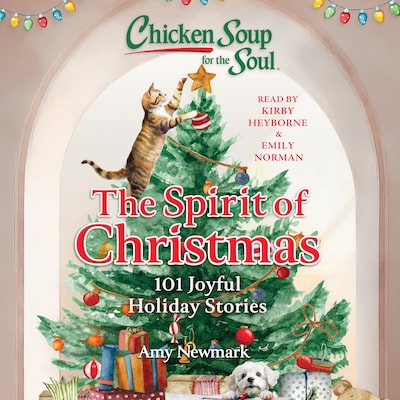 Chicken Soup for the Soul: The Spirit of Christmas – omslag til lydbogen af Amy Newmark