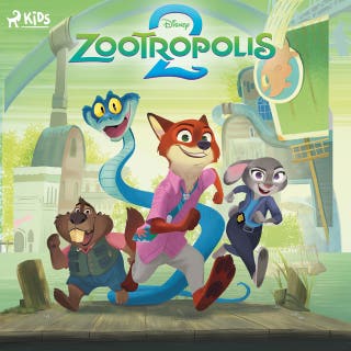 Zootropolis 2: Den lilla boken – omslag till ljudboken av Disney