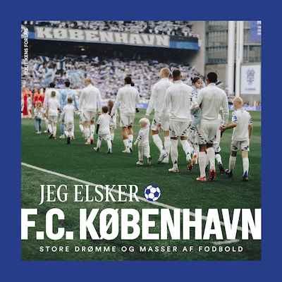 Jeg elsker F.C. København – omslag til lydbogen af Katrine Memborg